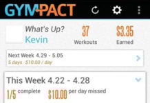 GymPact Android gets a whole new look GymPact Android gets a whole new look