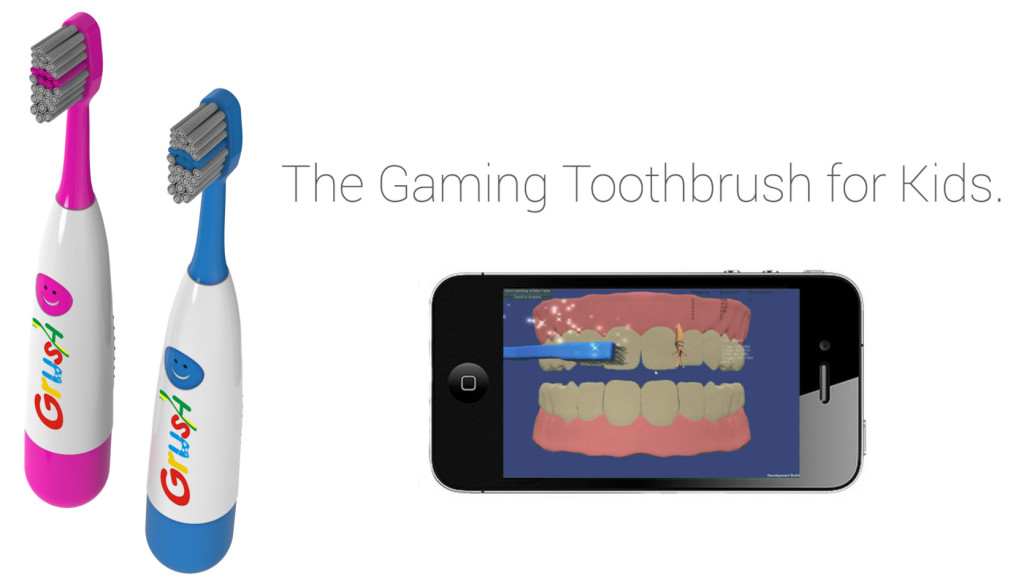 Grush - gaming toothbrush