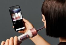 Dyson’s CameraJet toothbrush uses AI and a built-in camera to find and flush plaque between your teeth Dyson CameraJet toothbrush