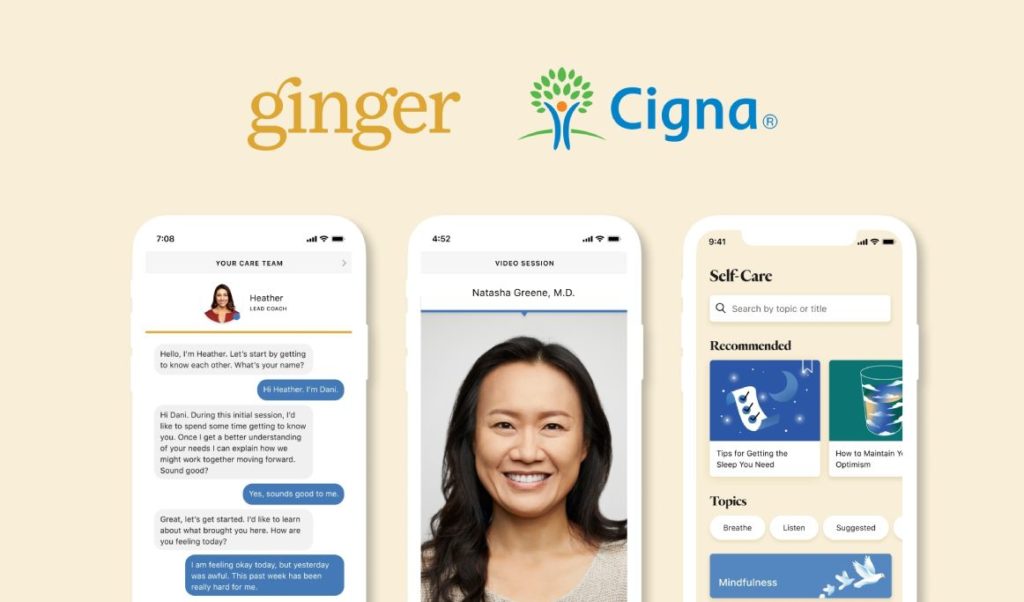 Ginger - Cigna partnership