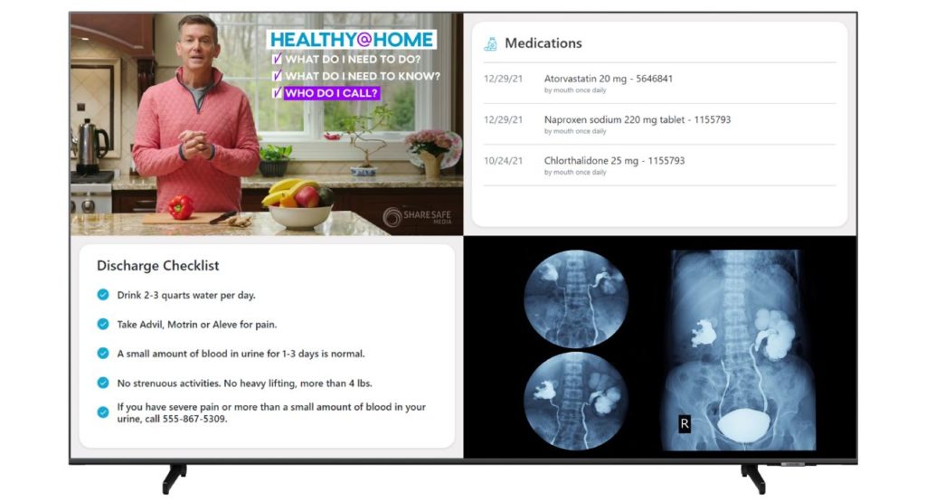 Samsung 4K QLED Smart Healthcare TV
