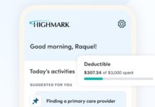 Highmark Health, Google Cloud, and League a new healthcare platform My Highmark screenshot