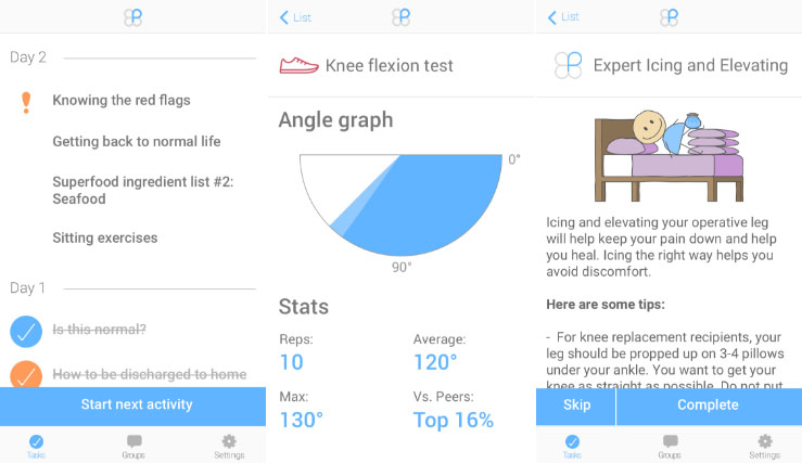 PeerWell to add rehab to its PreHab platform PeerWell app