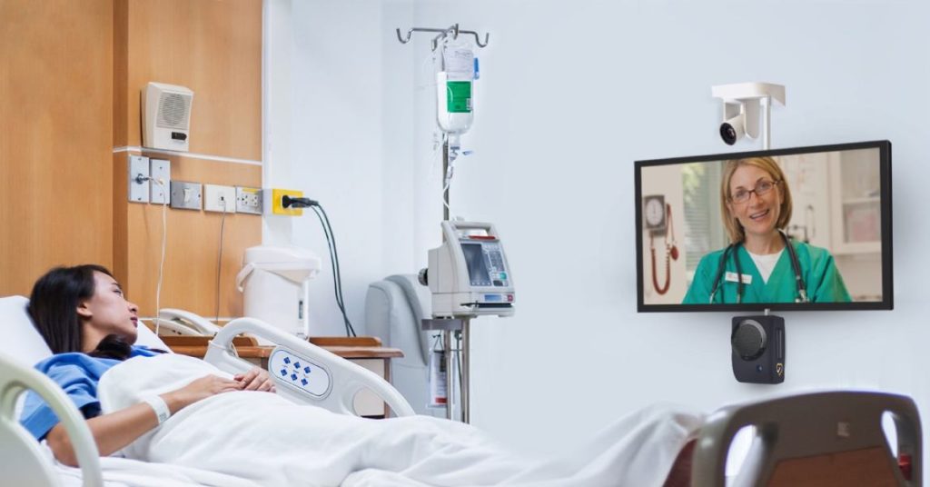 Amwell Hospital TV 100