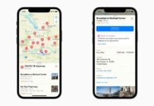Apple Maps updated with COVID-19 vaccination locations Apple COVID-19 maps