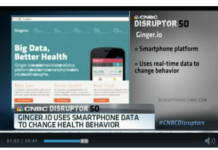 Ginger.io named to CNBC’s Disruptor50 list Ginger.io named to CNBC's Disruptor50 list