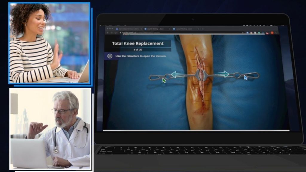 Level Ex Unveils First Multi-User Simulated Surgery Over Web Conferencing