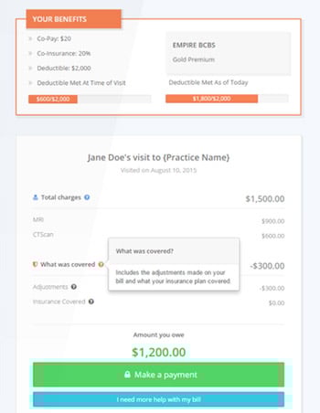 MedPilot interface