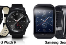 Two smart watches announced: LG G Watch R and Samsung Gear S LG G Watch R and Samsung Gear S smart watches