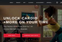 Peloton working on an armband heart-rate monitor? Peloton homepage
