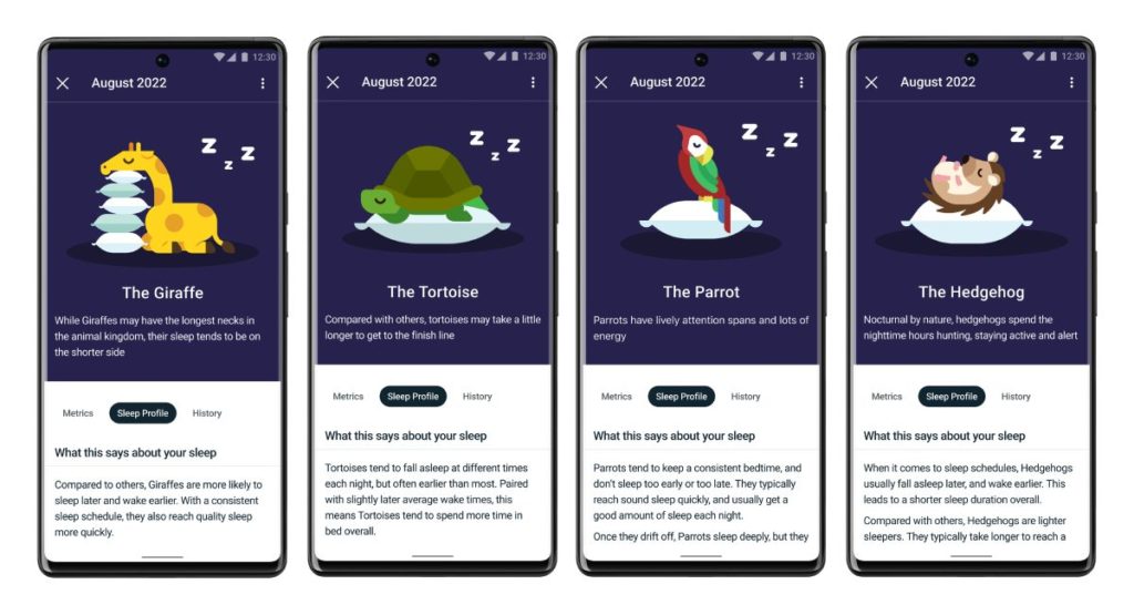 Fitbit Sleep Profile
