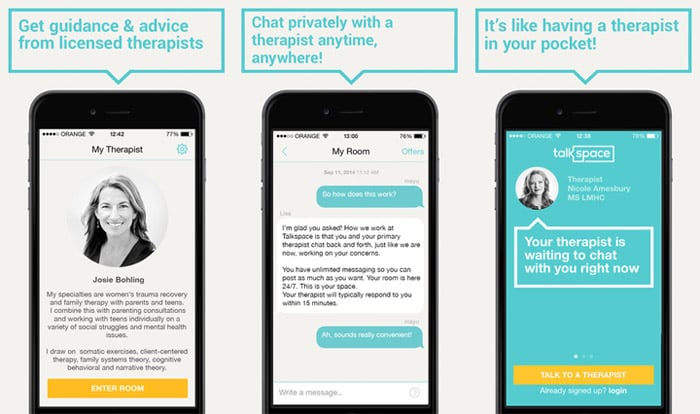 Talkspace app